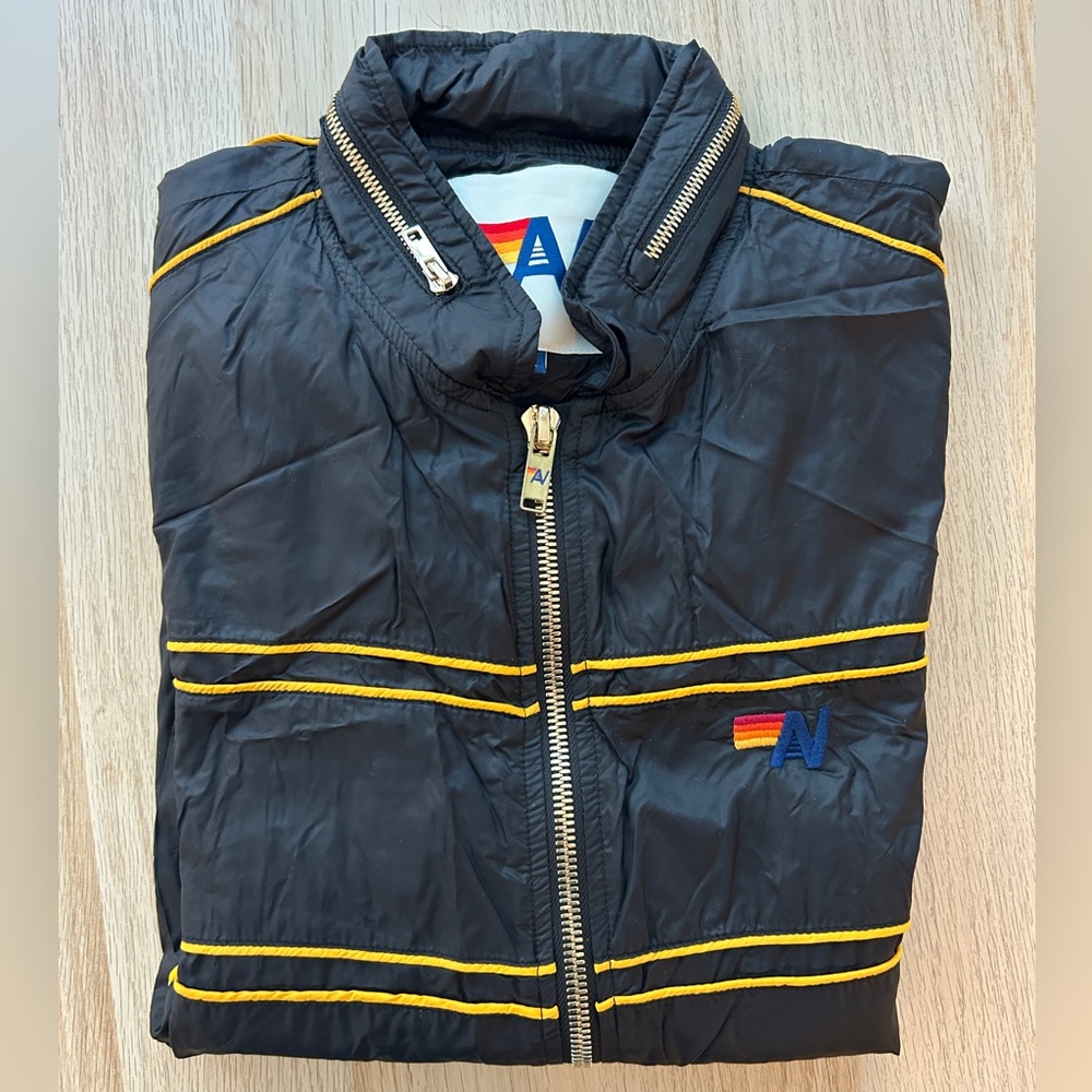 Aviator Nation Men’s Racer Jacket - BLACK Size M